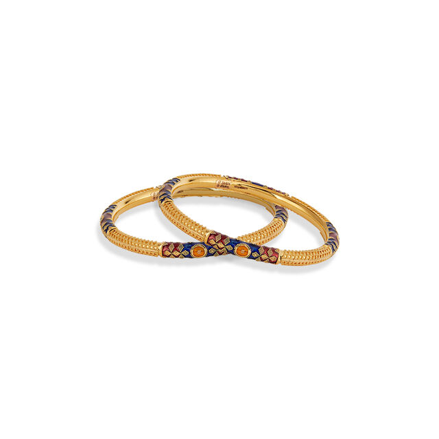Tanishq 22KT Gold Bangle for Women 5