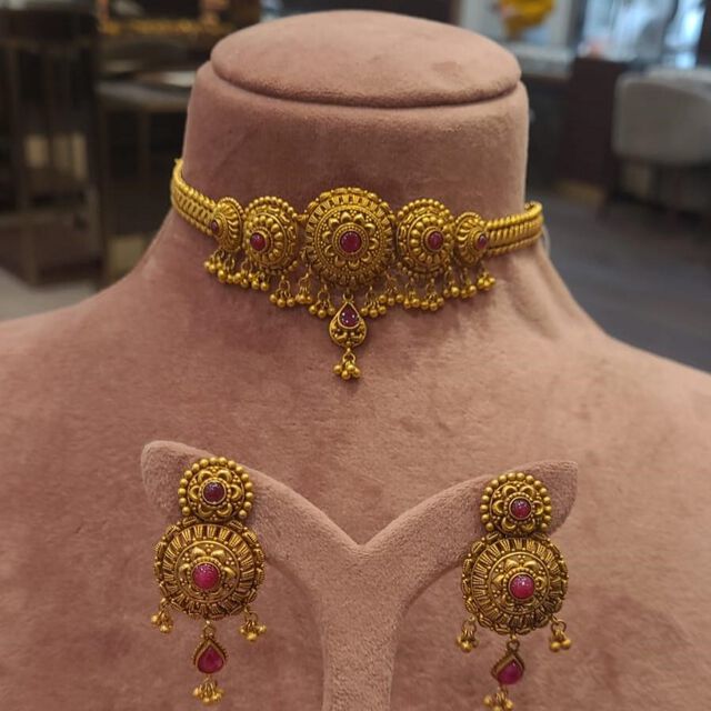 Tanishq Gold Pendant Set Jewellery Tanishq Products With Price Buy