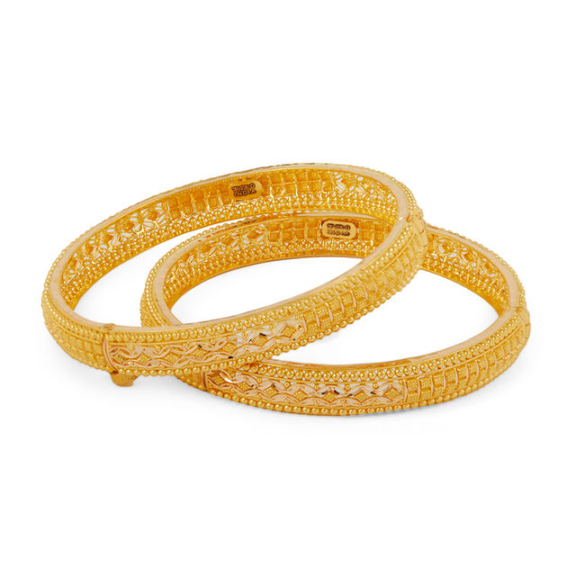 Tanishq 22 Karat Gold Bangle for Women