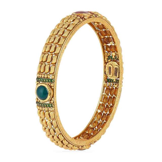 Tanishq 22KT Gold Bangle for Women 2