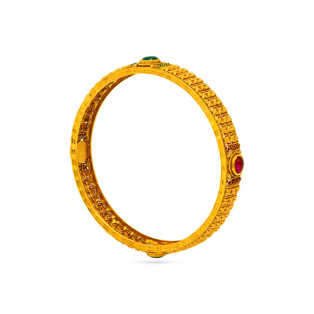Treasure Map Gemstone Bangle 2