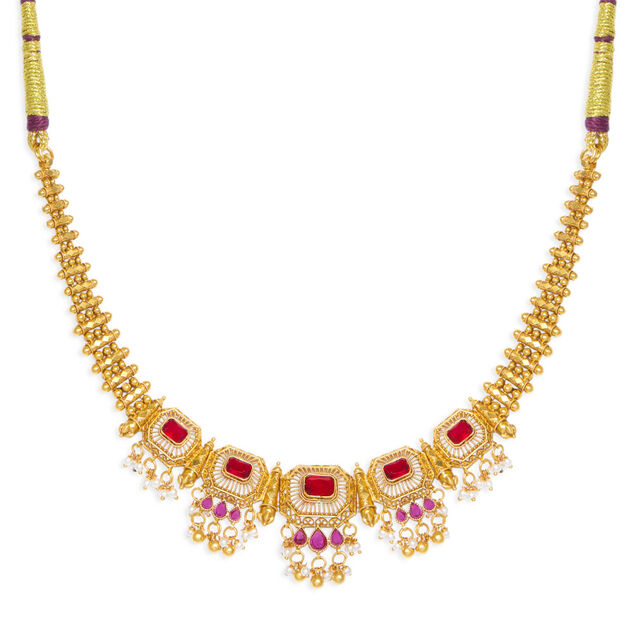 Tanishq 22KT Gold Necklace 