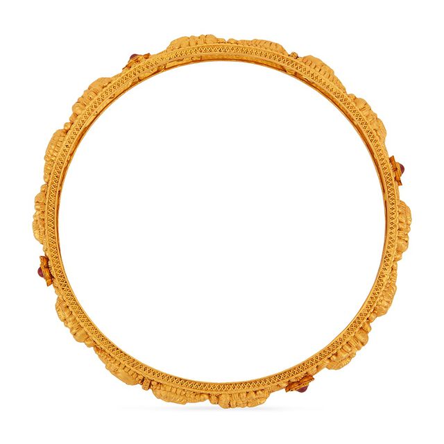 Tanishq 22KT Gold Bangle for Women 