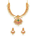 Kakatiya Dynasty Gemstone Necklace Set 