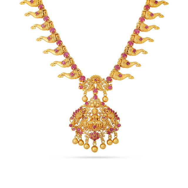 Kakatiya Royal Gemstone Necklace Set 2