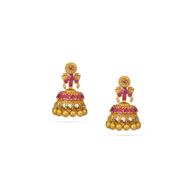 Kakatiya Royal Gemstone Necklace Set 3
