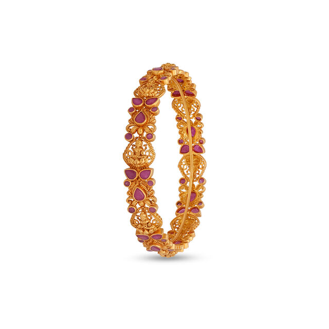 Tanishq 22 Karat Gold Bangle for Women