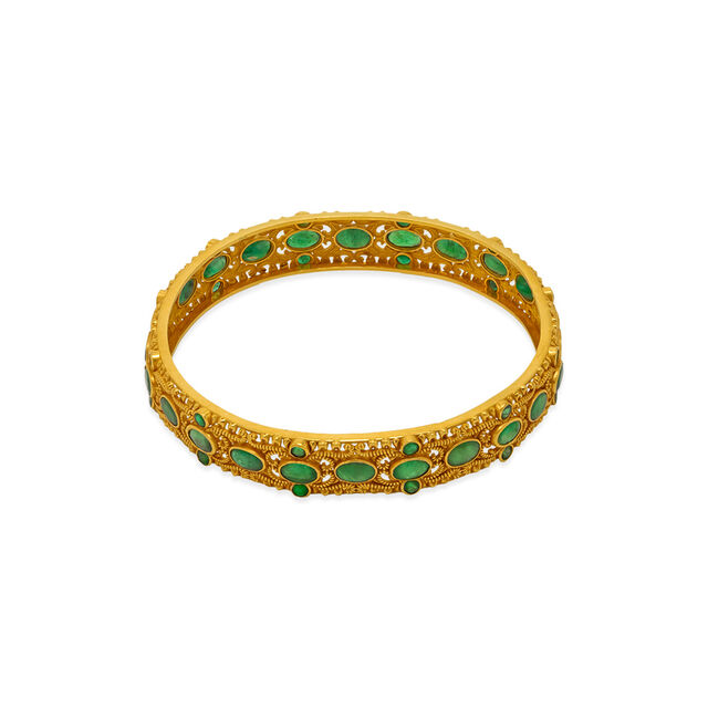 Opulent Gemstone Bangle Set 4