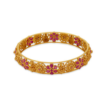 Tanishq 22 Karat Gold Bangle for Women