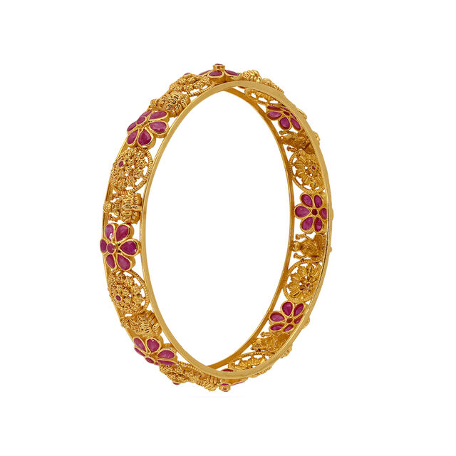 Tanishq 22 Karat Gold Bangle for Women 2
