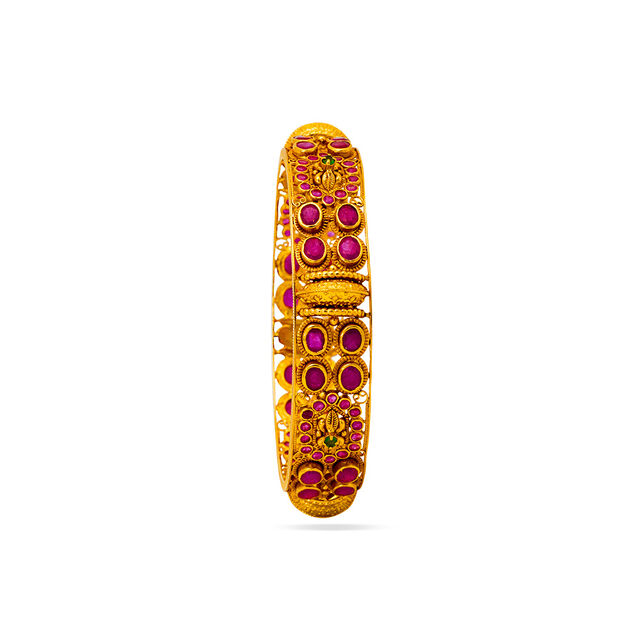 Intricate Latticework Bangle Set 2