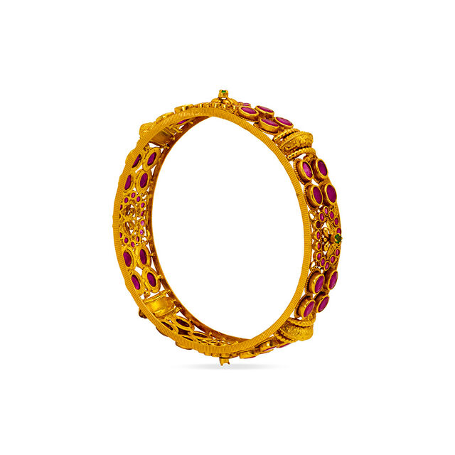 Intricate Latticework Bangle Set 4