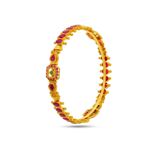Radiant Gemstone Bangles 2