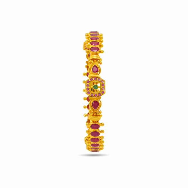 Radiant Gemstone Bangles 3