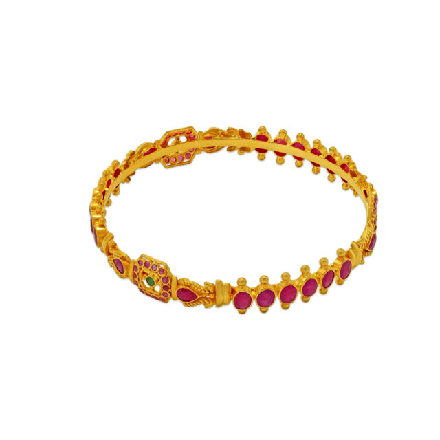 Radiant Gemstone Bangles 4
