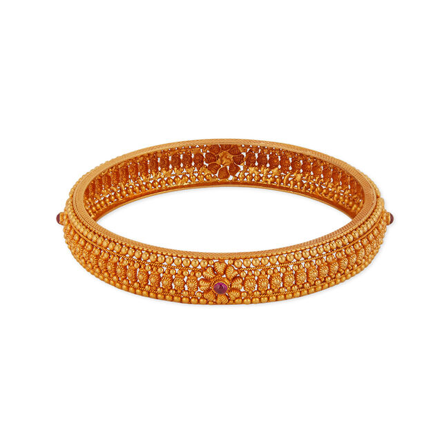 Tanishq 22KT Gold Bangle for Women 