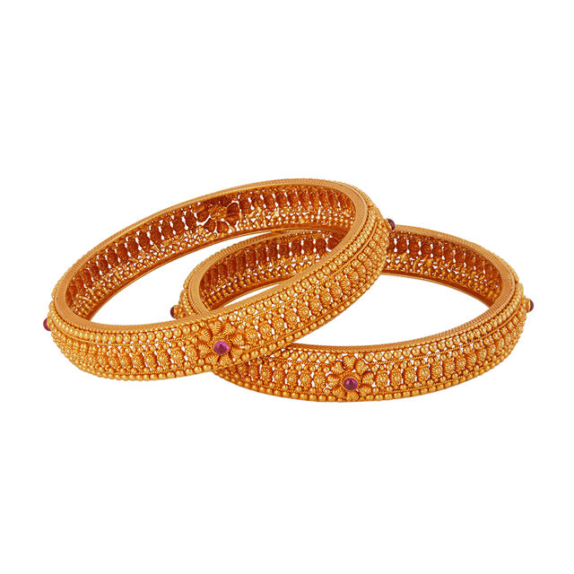 Tanishq 22KT Gold Bangle for Women 3