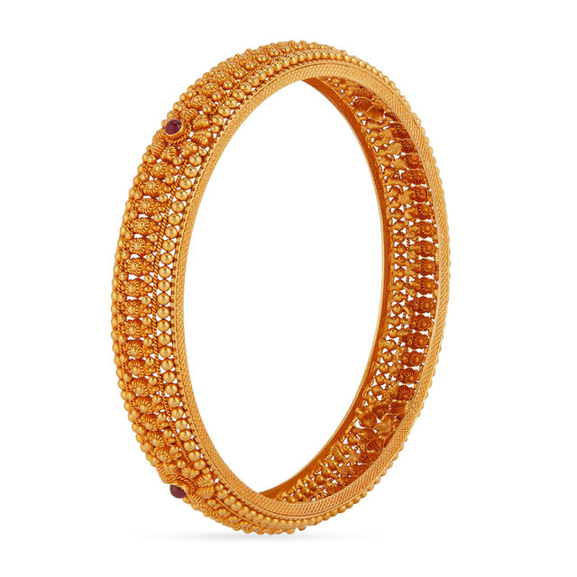 Tanishq 22KT Gold Bangle for Women 4