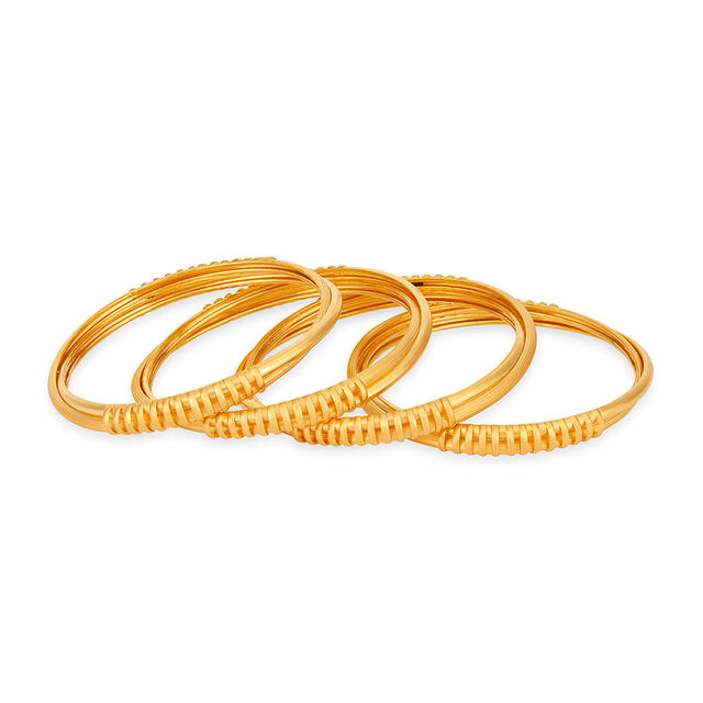 Tanishq 22KT Gold Bangle for Women 2