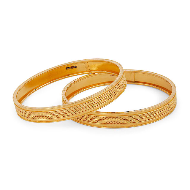 Tanishq 22KT Gold Bangle for Women 2