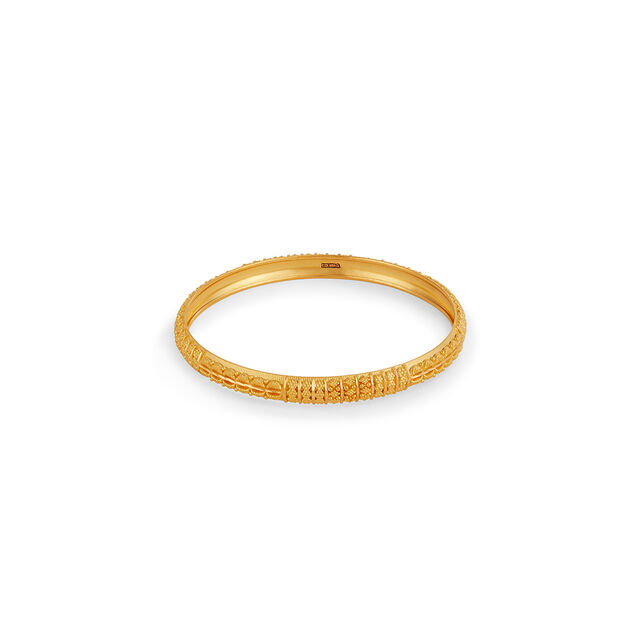 Tanishq 22KT Gold Bangle for Women 