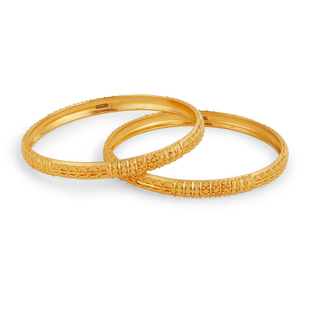 Tanishq 22KT Gold Bangle for Women 2