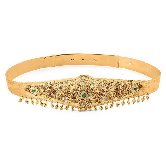 Tanishq 22 Karat Gold Waist Belt