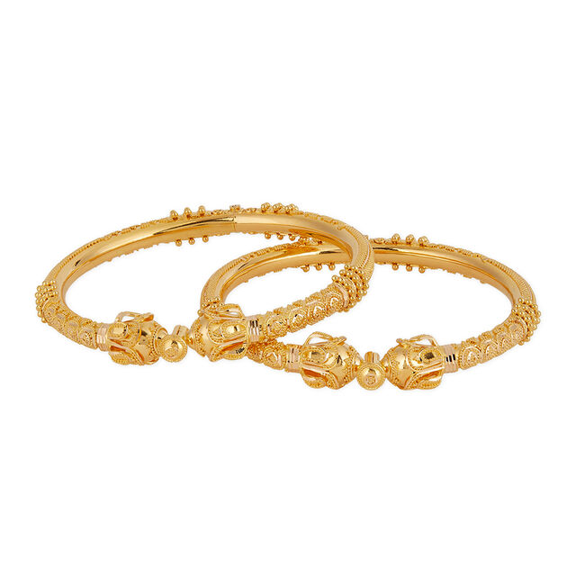 Tanishq 22KT Gold Bangle for Women 2