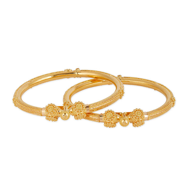 Tanishq 22KT Gold Bangle for Women 2