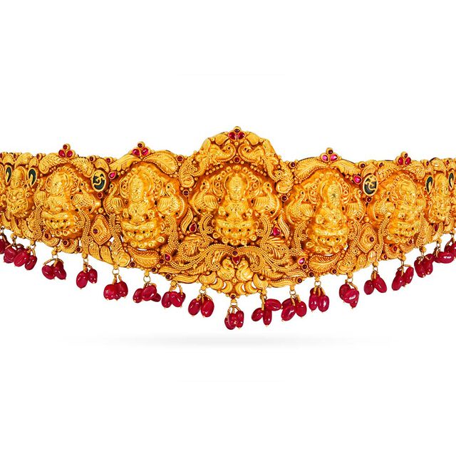 Tanishq 22 Karat Gold Waist Belt for Women