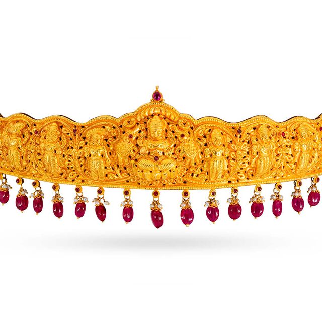 Tanishq 22 Karat Gold Waist Belt for Women