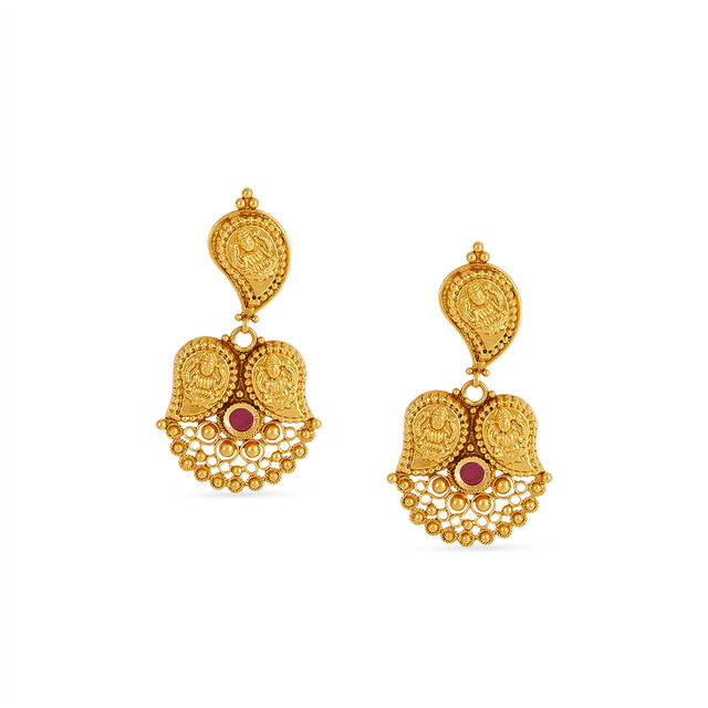 Tanishq 22KT Gold Necklace Set for Women 3