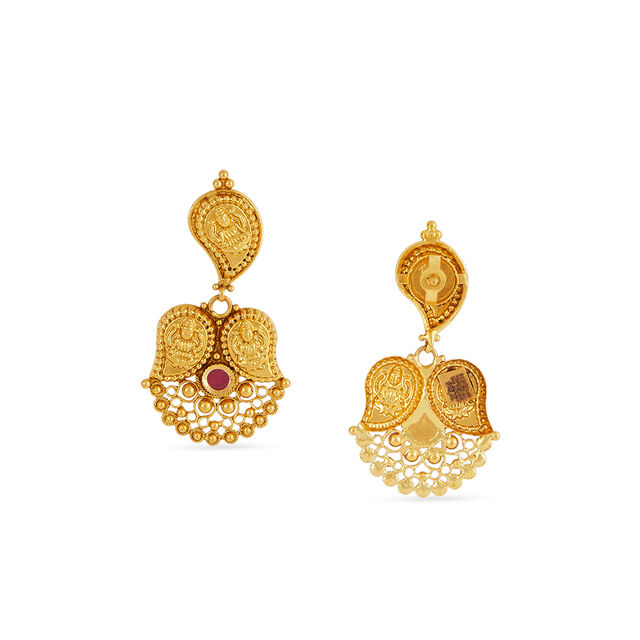 Tanishq 22KT Gold Necklace Set for Women 4