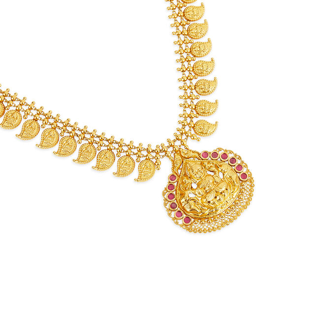 Tanishq 22KT Gold Necklace Set for Women 5