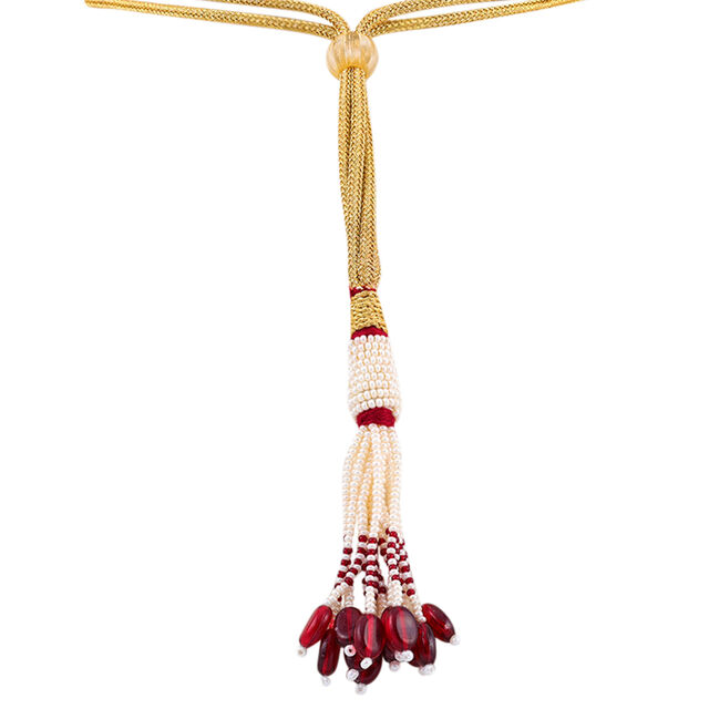 Traditional Gold Choker with Earrings 4