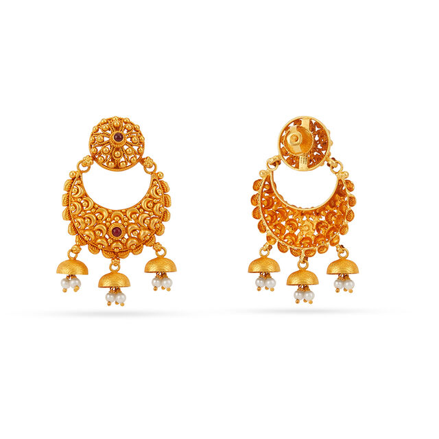 Tanishq 22KT Gold Necklace Set for Women 4