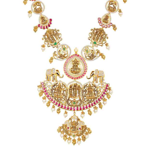 Tanishq 22KT Gold Haaram for Women 2