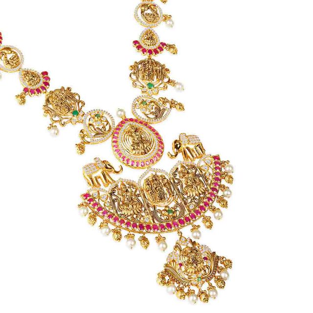 Tanishq 22KT Gold Haaram for Women 3