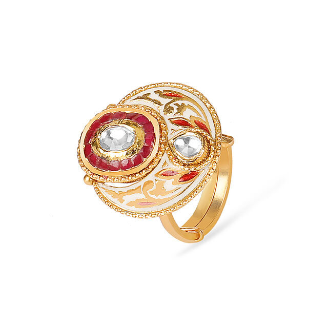 Tanishq 22 Karat Gold Finger Ring for Women