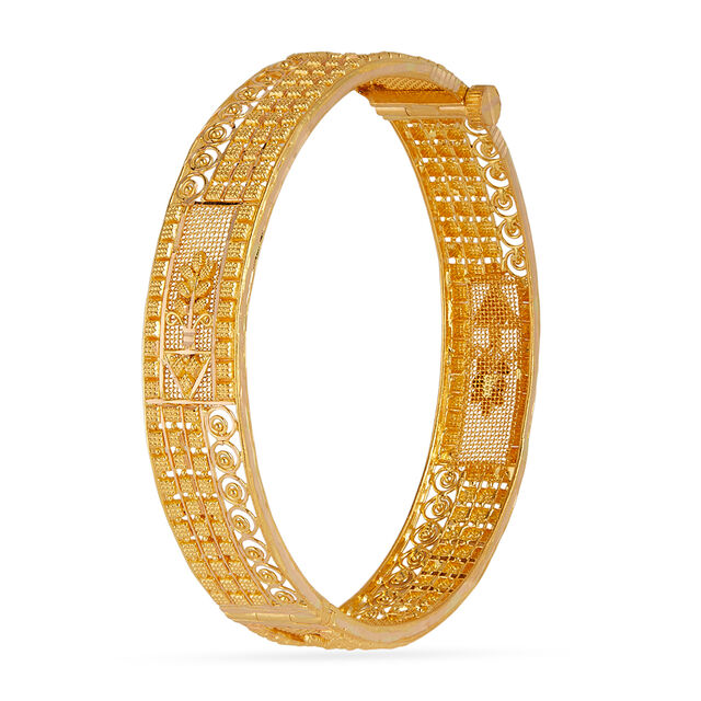 Tanishq 22KT Gold Bangle for Women 2