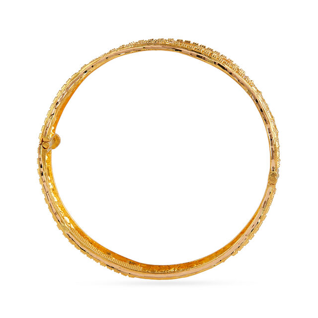 Tanishq 22KT Gold Bangle for Women 3