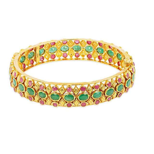 Tanishq 22KT Gold Bangle for Women 