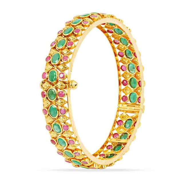 Tanishq 22KT Gold Bangle for Women 2