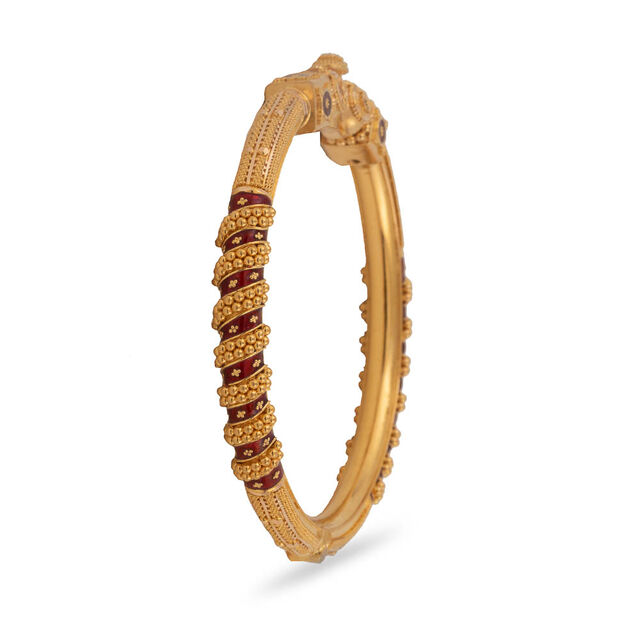Grand Regalia Gold Bangle,,hi-res 2