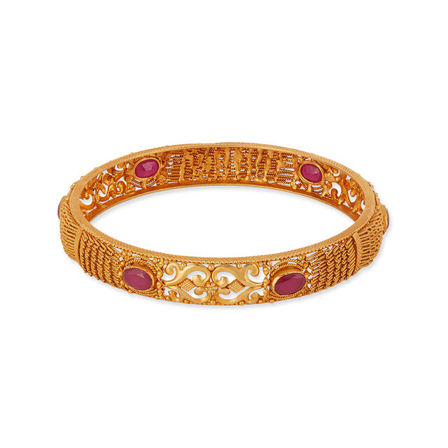 Tanishq 22KT Gold Bangle for Women 