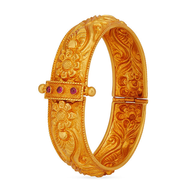Tanishq 22KT Gold Bangle for Women 2