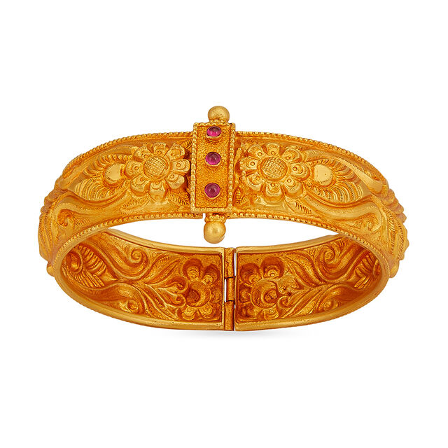 Tanishq 22KT Gold Bangle for Women 4
