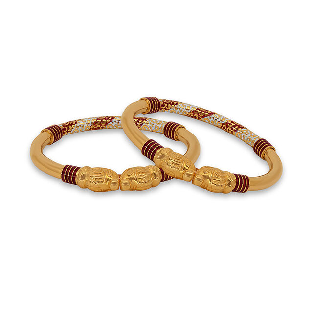 Tanishq 22 Karat Gold Bangle for Women