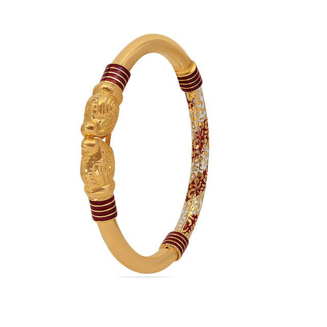 Tanishq 22 Karat Gold Bangle for Women