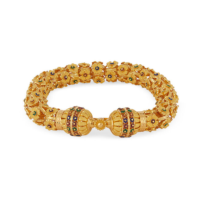 Tanishq 22KT Gold Bangle for Women 